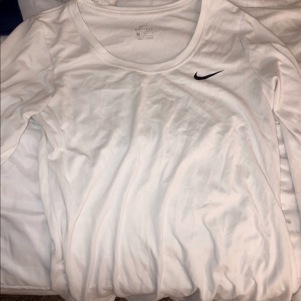 long sleeve nike dri fit shirt